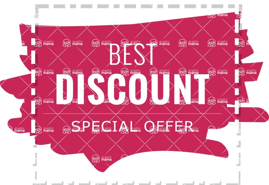 Sale Banner Templates Collection - Best Discount Vector Banner